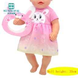 36cm 14inch Doll Clothes Newborn Doll Fashion Sets, Pajamas, Dresses, Dance Dresses, Gown Dresses Girl Gift