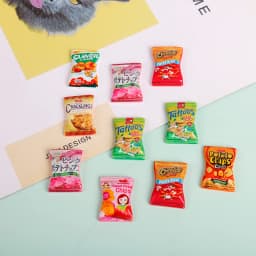 10Pcs 1:12 1:6 Dollhouse Miniature Simulation Candy Dolls Kitchen Accessories For Doll House Decor Pretend Play Toys
