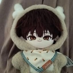Anime Role Attributes Yugi Amane Handsome Boy Cosplay 20CM Soft Plush Doll Body Dress Up Clothes Plushie Stuffed Toys Xmas Gift