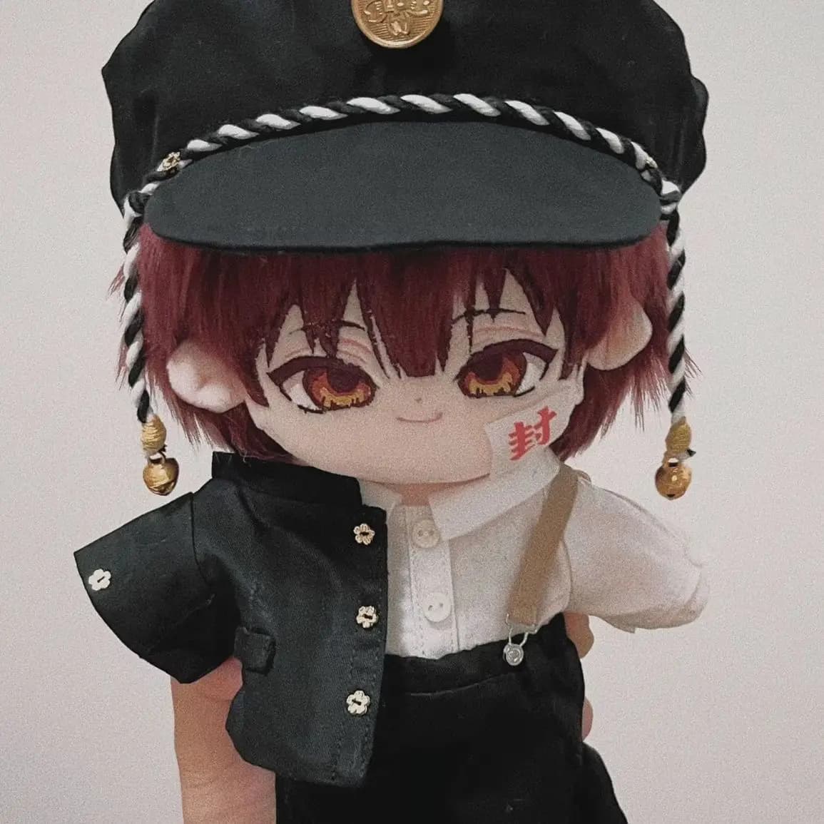 Anime Role Attributes Yugi Amane Handsome Boy Cosplay 20CM Soft Plush Doll Body Dress Up Clothes Plushie Stuffed Toys Xmas Gift