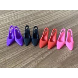 New styles toy accessories high heels left and right foot MTM shoes for your BB doll BBIKG160