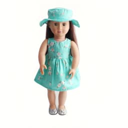 Doll Clothes Suitable for 18-Inch American Dolls. (The Product Does Not Include Dolls and Shoes.) Cosplay Costume.