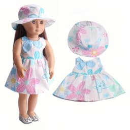 Doll Clothes Suitable for 18-Inch American Dolls. (The Product Does Not Include Dolls and Shoes.) Cosplay Costume.