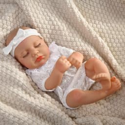16 Inch Reborn Dolls For Cute 40cm Loulou Full Body Soft Vinyl Reborn Doll Lifelike Reborn Doll Toys Realistic Doll Toy For Gift