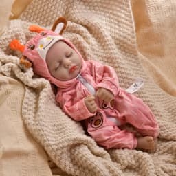 16 Inch Reborn Dolls For Cute 40cm Loulou Full Body Soft Vinyl Reborn Doll Lifelike Reborn Doll Toys Realistic Doll Toy For Gift