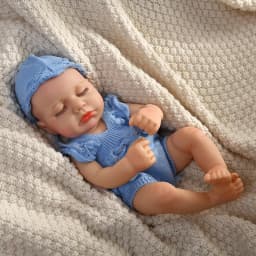 16 Inch Reborn Dolls For Cute 40cm Loulou Full Body Soft Vinyl Reborn Doll Lifelike Reborn Doll Toys Realistic Doll Toy For Gift