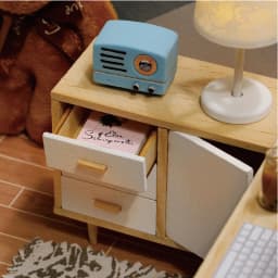 Wooden Miniature Sunshine Study DollHouse DIY Small House Kit Making Room Toys Assembly Building Model Doll House Toys For Gifts