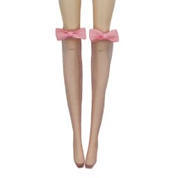 Fashion Handmade Lace Stockings Long 30cm Doll Socks Legging Casual Wear Accessories Dress Clothes for 1/6 Doll DIY Toys