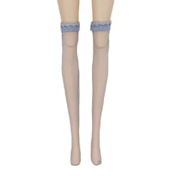 Fashion Handmade Lace Stockings Long 30cm Doll Socks Legging Casual Wear Accessories Dress Clothes for 1/6 Doll DIY Toys