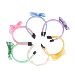 1Pc 1/12 Dollhouse Accessories ob11 Handmade DIY Miniature Dolls Hair Accessories Headdress Dolls Boutique Decorations