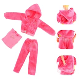 9 Styles Male/Female Doll Clothing High Quality 2024 Fashion Casual Wear Shoes Velvet Sportswear Caps 30CM Doll