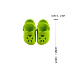 7 CM Doll Shoes Sandal For 43cm Baby Doll Clothes Accessories And 18 Inch American Doll Girl's Toys Our Generation