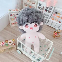 Kawaii 20cm IDol Doll Plush Cotton Star Dolls Stuffed Baby Plushies No Attributes Toy Fans Collection Children Boys Girls Gifts