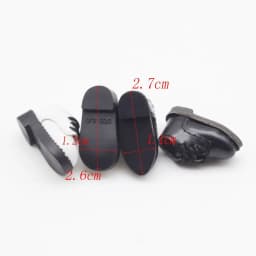 Multiple Colour 1 Pair Ob11 DOD 1/12 Bjd Doll Shoes All-Match Cute Molly Doll PU Leather Shoes PU Leather Delicate