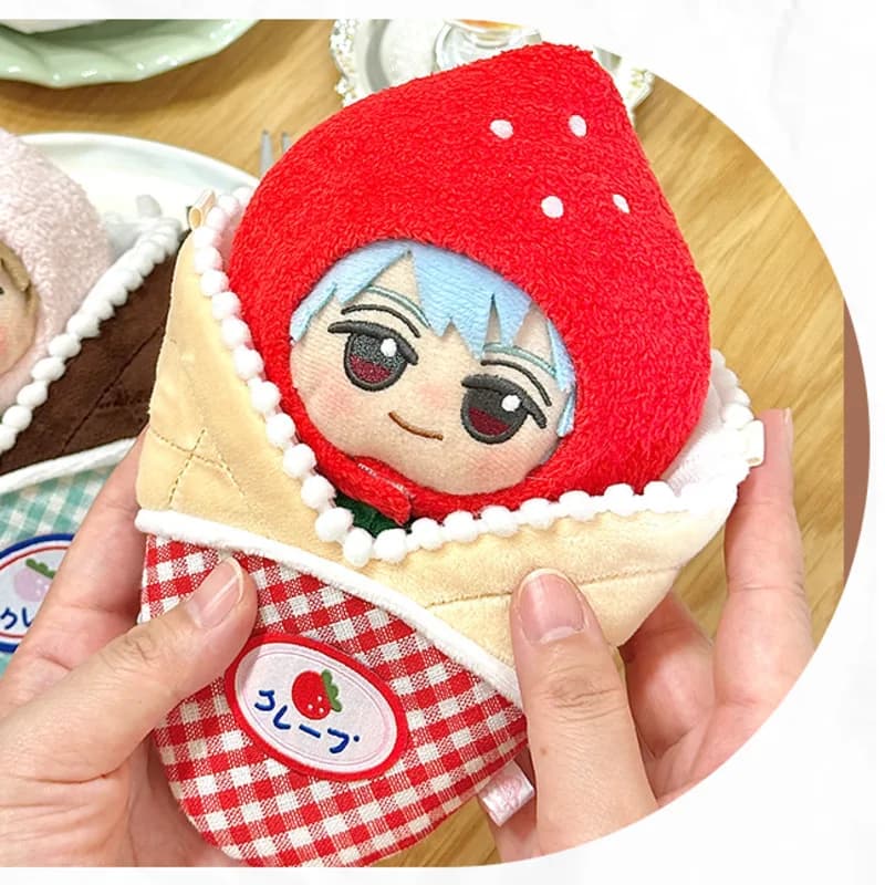 10cm Doll Clothes Toy Summer Dessert House Series Nuno Plush Versatile Single Item Set Accessories Head Cover Prop Cute Plush