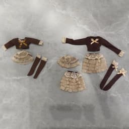 1/3 1/4 1/6 Doll's Clothes Suit for 60/45/30cm Bjd Doll Knitted Top Yarn Skirt Diy Girl Toy Dress Up Play House Doll Accessories
