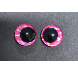 3D Glitter Eyes Diy Accessories Colored Safety Eyes For Amigurumis Crochet Dolls Plastic Doll Findings 12mm/14mm/16mm/18mm/20mm