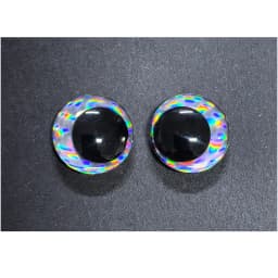 3D Glitter Eyes Diy Accessories Colored Safety Eyes For Amigurumis Crochet Dolls Plastic Doll Findings 12mm/14mm/16mm/18mm/20mm