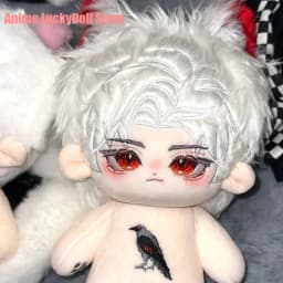 Game Love and Deepspace Sylus Monster Ear Soft Plush Doll Body Anime Dress Up Stuffed Toys Dolls Figures Xmas Gift 20cm