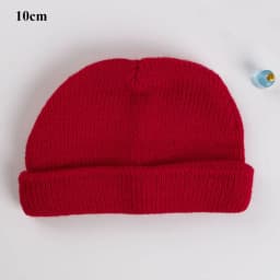 New Fashion Cotton Doll Hat 6 Colors Cute Doll Hat Mini Animal Knitted Hat for 10/20cm Cotton Doll