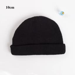 New Fashion Cotton Doll Hat 6 Colors Cute Doll Hat Mini Animal Knitted Hat for 10/20cm Cotton Doll