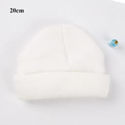New Fashion Cotton Doll Hat 6 Colors Cute Doll Hat Mini Animal Knitted Hat for 10/20cm Cotton Doll