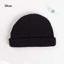 New Fashion Cotton Doll Hat 6 Colors Cute Doll Hat Mini Animal Knitted Hat for 10/20cm Cotton Doll