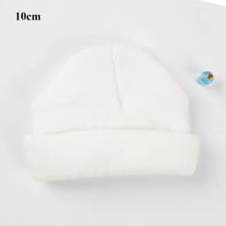 New Fashion Cotton Doll Hat 6 Colors Cute Doll Hat Mini Animal Knitted Hat for 10/20cm Cotton Doll