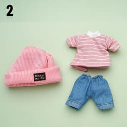 16~17cm Doll T-shirt Clothes High-end Dress Up Can Dress Up Doll Clothes Jeans Pants Suit Doll Knitted Hats DIY Dolls Toys
