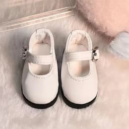 1/6 BJD Shoes Casual Round Toe Leather Shoes 30cm Doll Shoes Accessories ( for 4 Cm Feet )