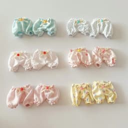 Small Fresh Cute Style Doll Clothes 10-15cm Cotton Doll Shorts Doll Pants Handmade Doll Clothes Pants Accessories