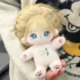 20cm Kawaii Plush Cotton Doll Can Change Clothes Diy Dress Up Soft Stuffed Plush Toys Collection Kids Birthday Gifts