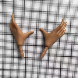MENGF Doll Hands Feet 1/6 Doll Parts Beige Latin Dark Brown Doll Accessories DIY Dressing Doll Decors Hands Legs Feet