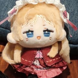 12cm Anime Girls Takanashi Rikka Kawaii Cosplay Cotton Dango Doll Keychain Bags Pendant Mini Soft Plushies Toy Figures Fans Gift