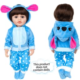 2025 New Lovely Jumpsuits For 20-22 Inch Baby Reborn Doll 50-55cm Doll Clothes And Accessories