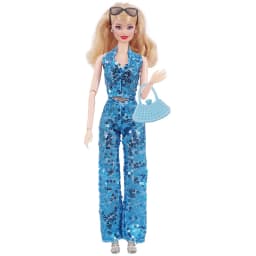 11.8inch Girl's Doll Clothes+Shoes Sequin Fashion Evening Skirts For 30cm Toy Suits&Doll Accessories Parcel Beautiful Girl Toyss