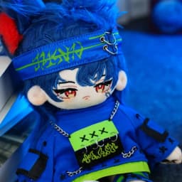 30cm Anime Attributes Jing Ling Kawaii Cosplay Cotton Doll Body Long Leg Change Suit Cartoon Soft Plushies Toy Figures Fans Gift