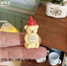 Miniature Retro Furniture Ornaments Mini Speaker Mug Hand-painted Flower Plate Mirror Blythe Doll Afternoon Tea Shooting Props