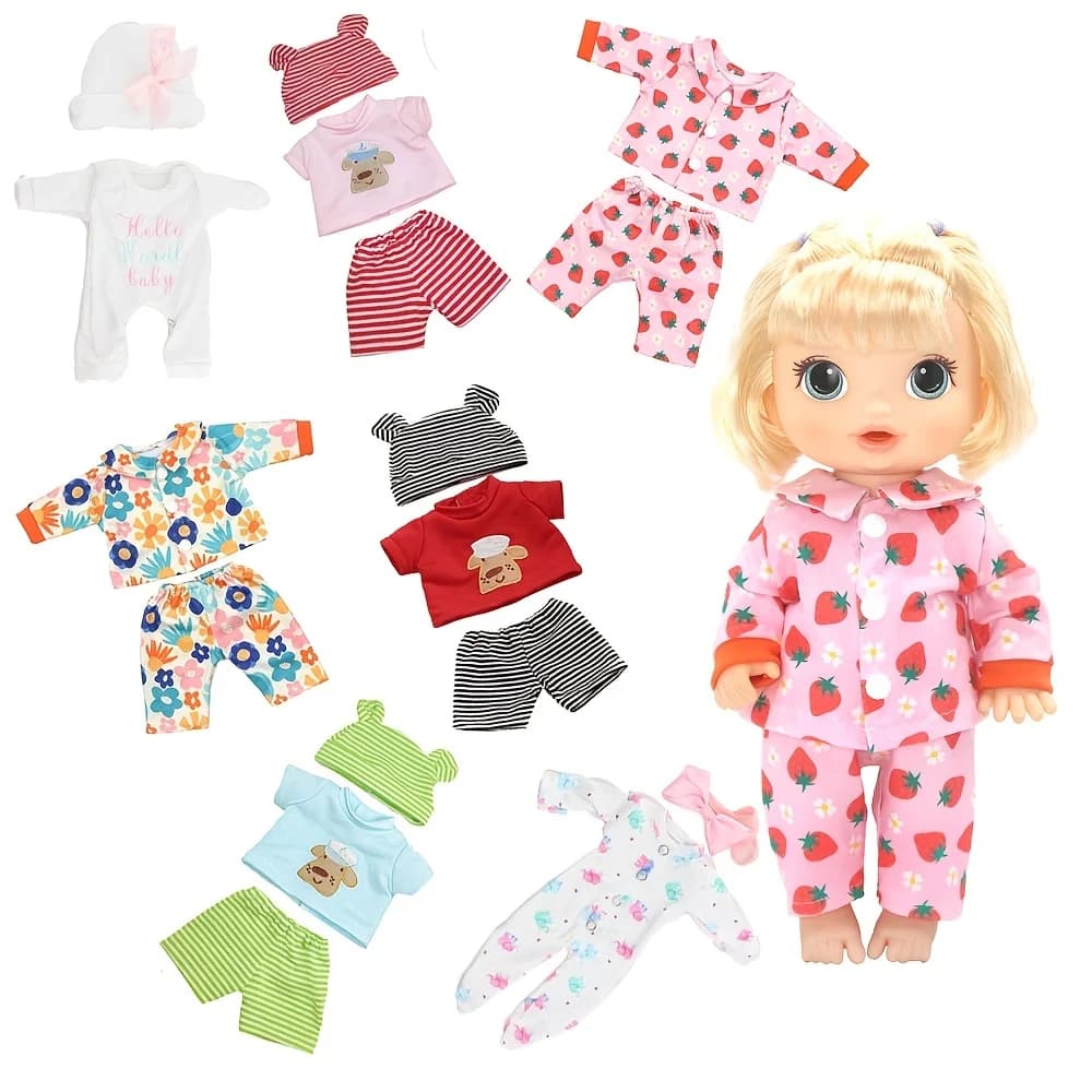 2025 New Outfits suitable For 12 Inches30cm Baby Alive Doll, Baby Doll clothes