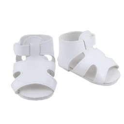 55cm Reborn Girl Doll Shoes Cute 8cm Summer Sandal For 22 Inch Baby New Doll House Accessories Toy