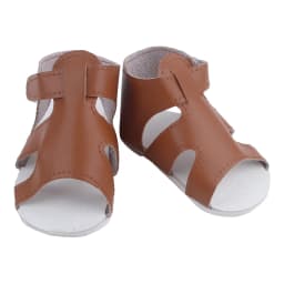 55cm Reborn Girl Doll Shoes Cute 8cm Summer Sandal For 22 Inch Baby New Doll House Accessories Toy