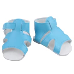 55cm Reborn Girl Doll Shoes Cute 8cm Summer Sandal For 22 Inch Baby New Doll House Accessories Toy