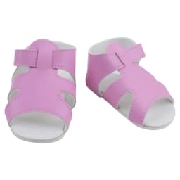 55cm Reborn Girl Doll Shoes Cute 8cm Summer Sandal For 22 Inch Baby New Doll House Accessories Toy