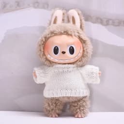 17cm Mini Plush Doll'S Clothes Outfit Accessories For Korea Kpop Exo Labubu Idol V1 V2 sweater winter change Clothing Gift
