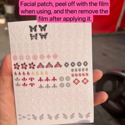 17cm Labubu V1v2 Eye Makeup Color False Eyelash Customization Gorgeous And Exquisite Eye Makeup Stickers Eyelash Stickers