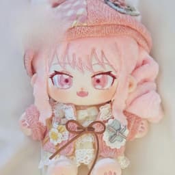 20cm Anime Girl Role AKIYAMA MIZUKI Kawaii Cosplay Soft Cotton Doll Body Cartoon Dress Up Model Toy Figures Fans Collection Gift