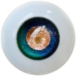 Wamami Handmade Glass Eyes JS41 Lustrous Nebula Inspired for BJD and Reborn Doll Crafts 6-24mm Full Size
