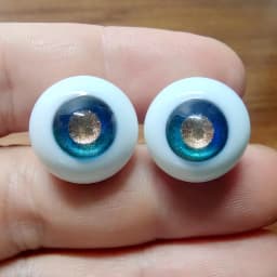 Wamami Handmade Glass Eyes JS41 Lustrous Nebula Inspired for BJD and Reborn Doll Crafts 6-24mm Full Size