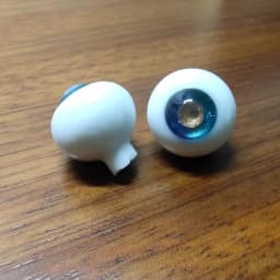 Wamami Handmade Glass Eyes JS41 Lustrous Nebula Inspired for BJD and Reborn Doll Crafts 6-24mm Full Size