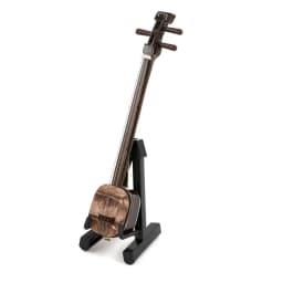 1Pcs Miniature Chinese Sanxian Model with Case Mini Musical Instrument for Dollhouse Action figure Accessories Decoration